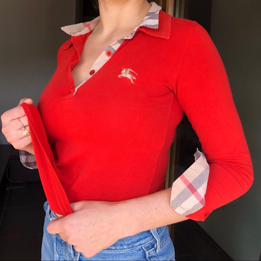 Burberry Three quarter sleeve top